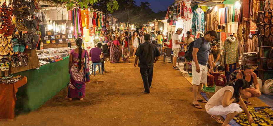 flea markets of Goa